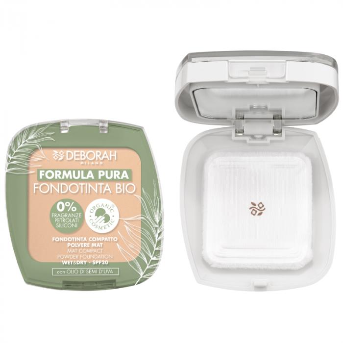 FORMULA PURA MINERAL COMPACT FOUNDATION Тональная пудра-основа № 01 белоснежный