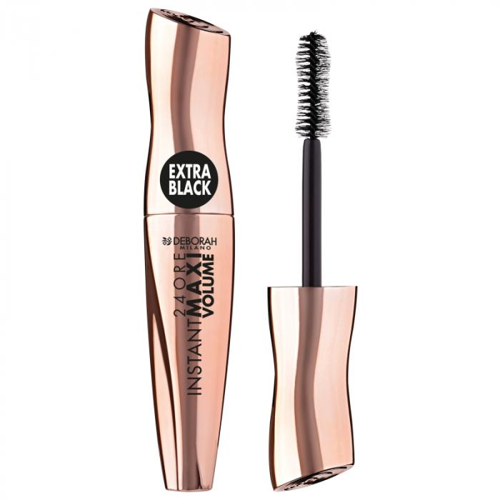 24 ORE INSTANT MAXI VOLUME MASCARA Тушь для ресниц максимальный объем ультра черный