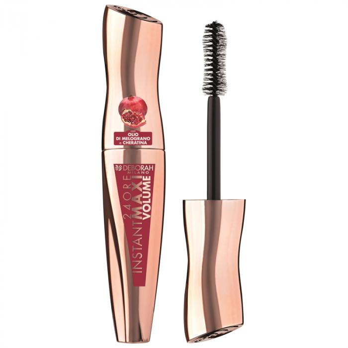24 ORE INSTANT MAXI VOLUME MASCARA Тушь для ресниц максимальный объем с гранатом черный