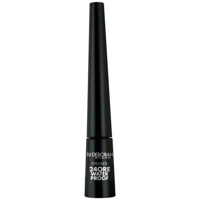EYELINER 24 ORE WATERPROOF Подводка для век жидкая водостойкая  черный