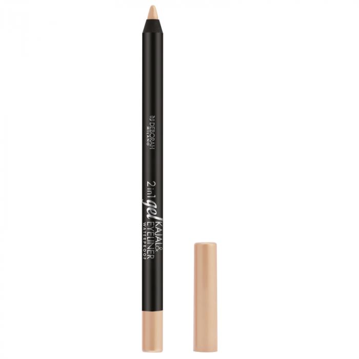 GEL KAJAL 2 in1 Карандаш для век гелевый № 06 сливочный