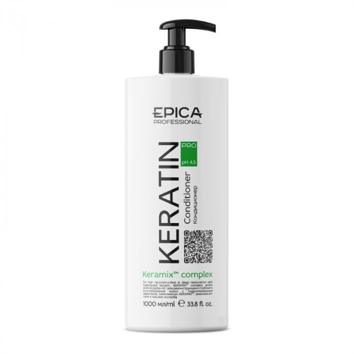 KERATIN PRO Кондиционер для реконструкции и глубокого восстановления волос 1000 мл