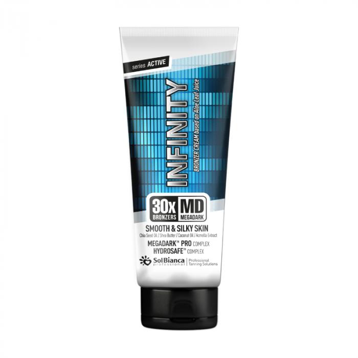 Крем-автозагар “Infinity” 30х bronzer  маслом кокоса и Карите семян чиа и экстр акмеллы