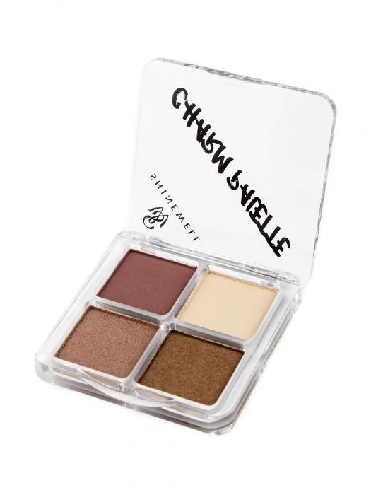  CHARM PALETTE Палетка теней для глаз 4-х цветные № 02