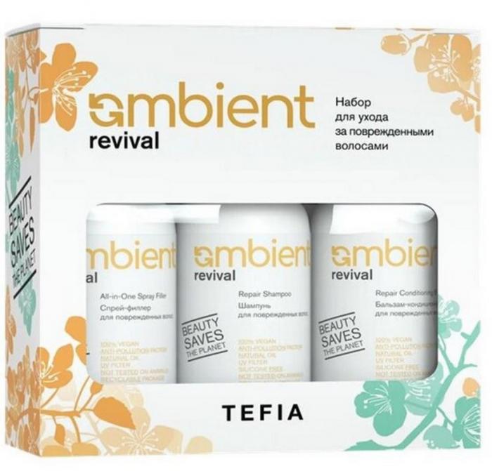 AMBIENT REVIVAL Набор для ухода за поврежденными волосами шт