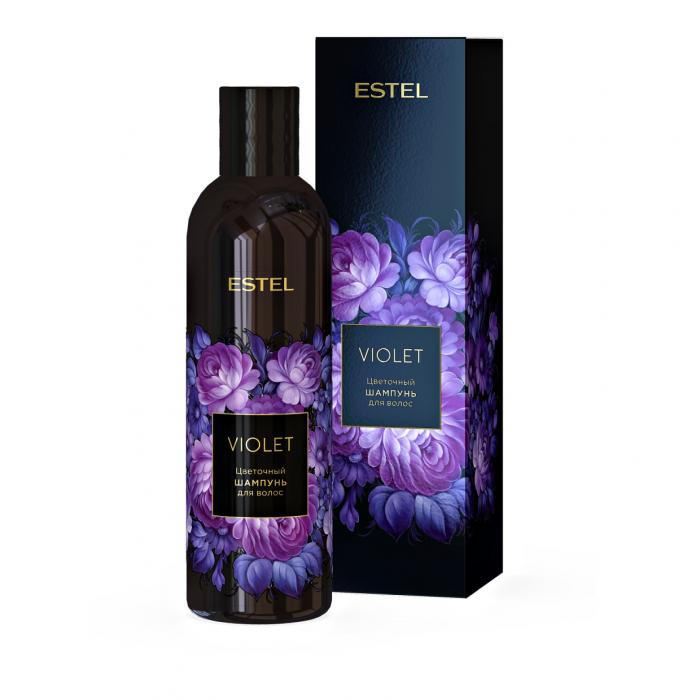 VIOLET Цветочный шампунь для волос  250  шт