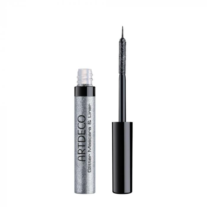 GLITTER MASCARA LINER Тушь-лайнер  серебро
