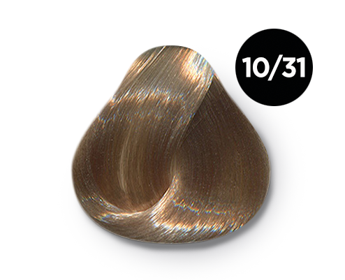 SILK TOUCH Безаммиачный стойкий краситель для волос № 10/31 светлый блондин золотисто-пепельный 60мл