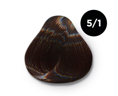 SILK TOUCH Безаммиачный стойкий краситель для волос № 5/1 светлый шатен пепельный