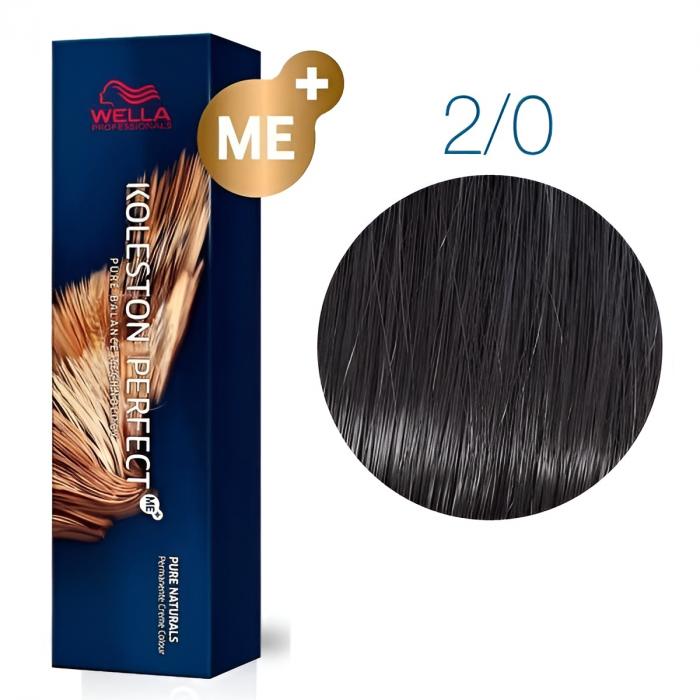 KOLESTON PERFECT Me+ PURE NATURALS стойкая крем-краска № 2/0