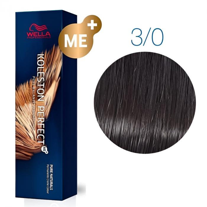 KOLESTON PERFECT Me+ PURE NATURALS стойкая крем-краска № 3/0