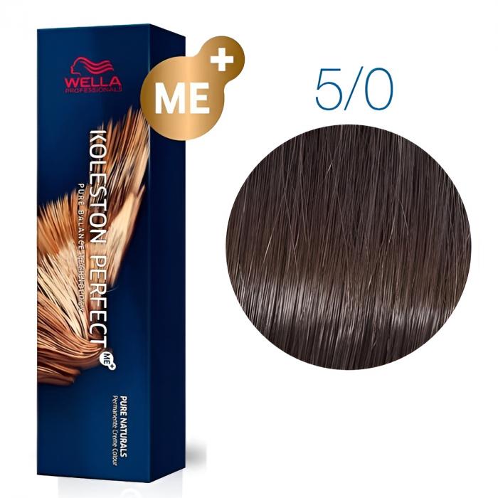 KOLESTON PERFECT Me+ PURE NATURALS стойкая крем-краска № 5/0