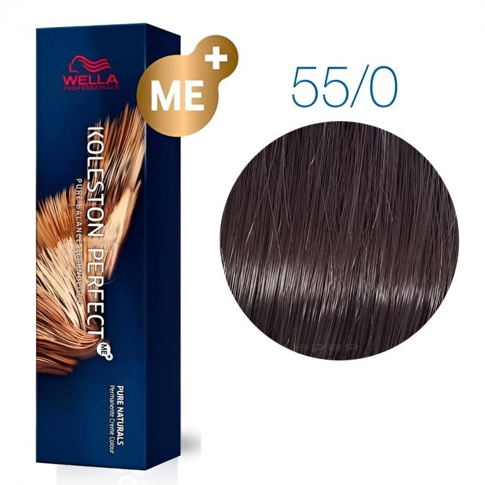 KOLESTON PERFECT Me+ PURE NATURALS стойкая крем-краска № 55/0