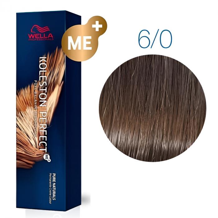 KOLESTON PERFECT Me+ PURE NATURALS стойкая крем-краска № 6/0