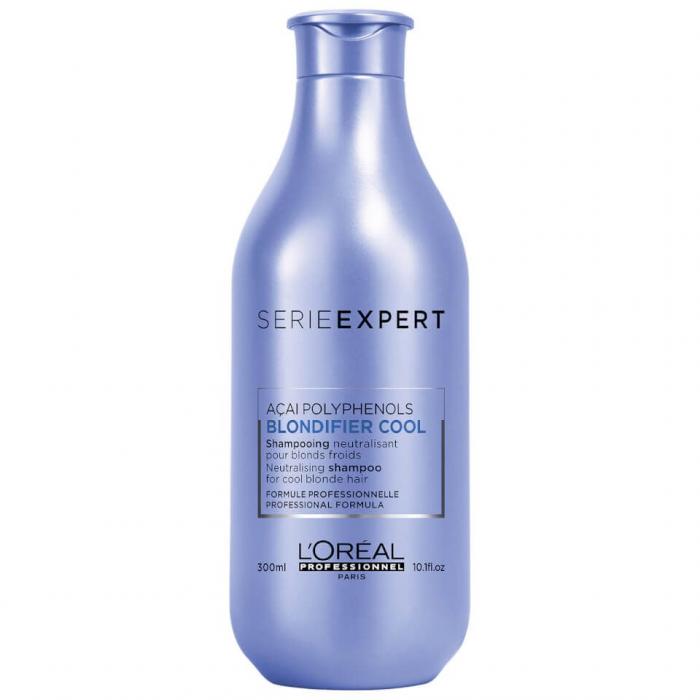 SERIE EXPERT BLONDIFIER COOL Шампунь для нейтрализации желтизны холодных оттенков блонд 300 мл