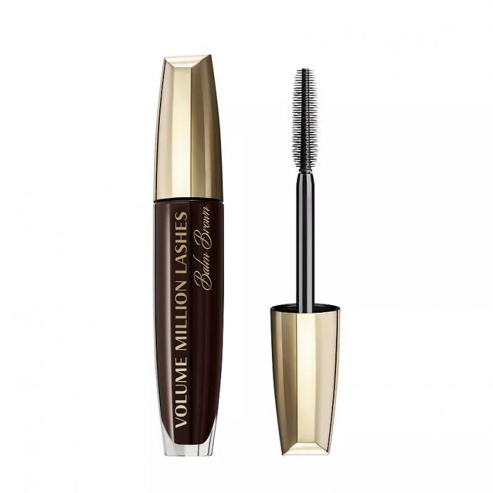 BALM BROWN Тушь для ресниц Объем Миллион ресниц  коричневая