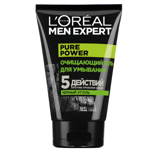 MEN EXPERT Гель для умывания Черный уголь 100 мл