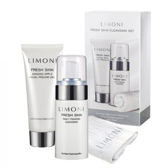 Набор FRESH SKIN CLEANSING SET (Пенка для умывания Daily 100мл + Гель-скатка Amazing Apple Peelin)