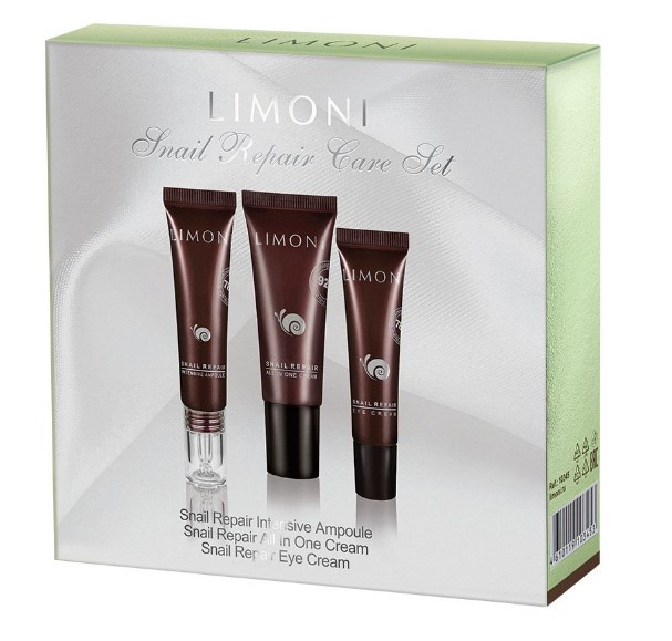Набор SNAIL REPAIR CARE SET (Крем для лица All in One 25мл + крем для век 15мл + Сыворотка для лица 15м) шт