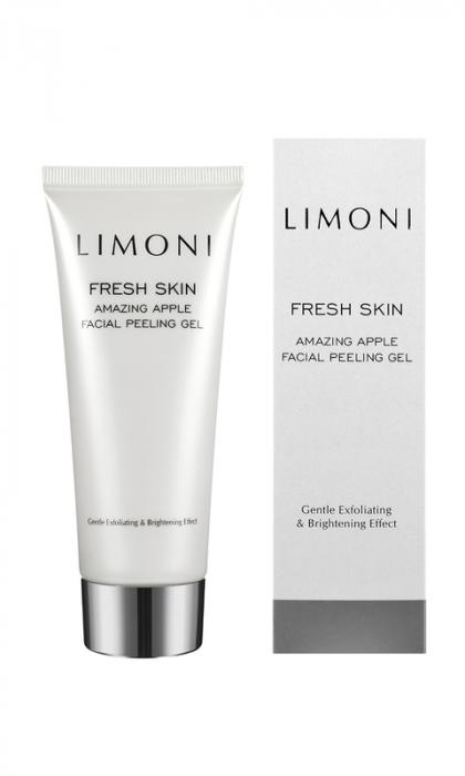 AMAZING APPLE FACIAL PEELING GEL LIMONI  Пилинг-гель для лица яблочный   100 мл