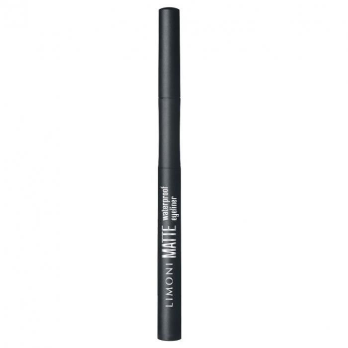 MATTE WATERPROOF EYELINER Подводка-маркер матовая водостойкая № 01
