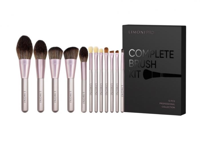 LIMONI Professional COMPLETE BRUSH KIT Набор кистей   12 шт