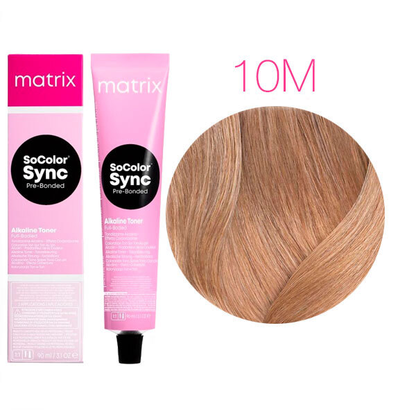 SOCOLOR SYNC PRE-BONDED краска для волос 90мл № 10М очень-очень светлый блондин мокка