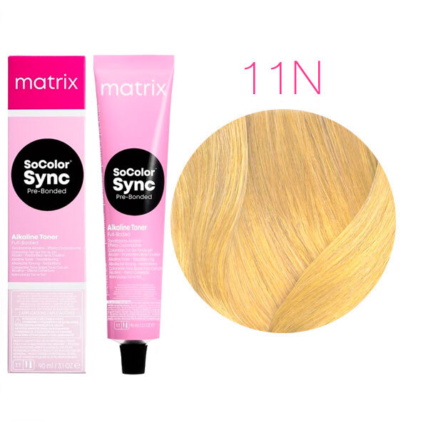 SOCOLOR SYNC PRE-BONDED краска для волос 90мл № 11N ультра светлый блондин
