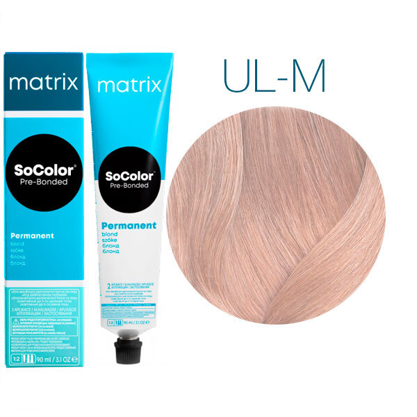 SOCOLOR PRE-BONDED краска для волос 90мл № UL-M ультра блонд мокка