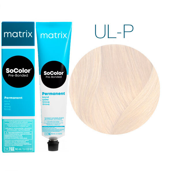 SOCOLOR PRE-BONDED краска для волос 90мл № UL-P ультра блонд жемчужный