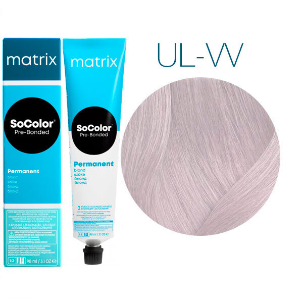 SOCOLOR PRE-BONDED краска для волос 90мл № UL-VV ультра блонд глубокий перламутровый