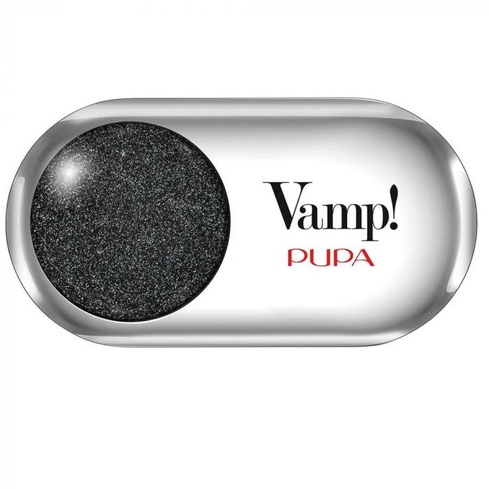VAMP METALLIC Тени для век ффектом металлик № 301 Ледяной черный