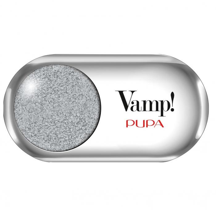 VAMP METALLIC Тени для век ффектом металлик № 302 Чистое серебро