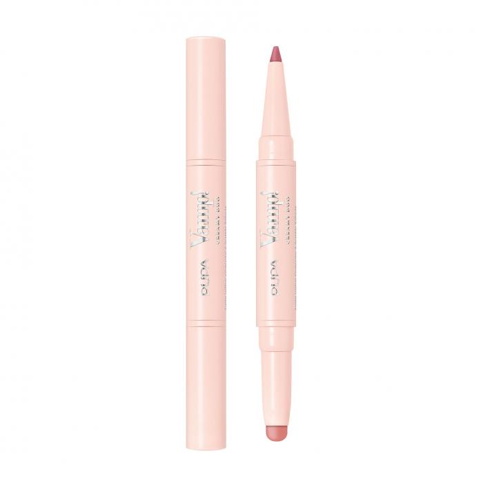  VAMP CREAMY DUO Помада для губ  № 004 Светлый розовый