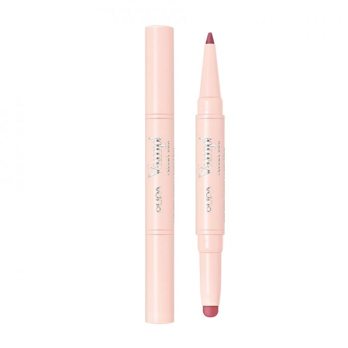  VAMP CREAMY DUO Помада для губ  № 008 Винтажный розовый
