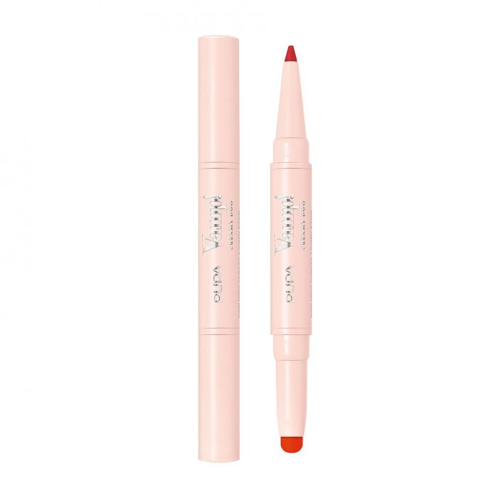  VAMP CREAMY DUO Помада для губ  № 011 Оранжево-красный