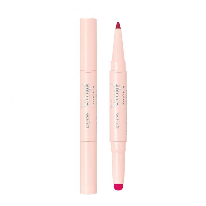  VAMP CREAMY DUO Помада для губ  № 012 Виншнево-красный