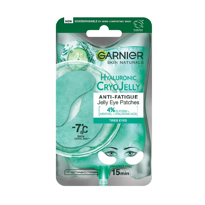 SKIN NATURALS Тканевые патчи под глаза Эксперт Крио Гель 8 г