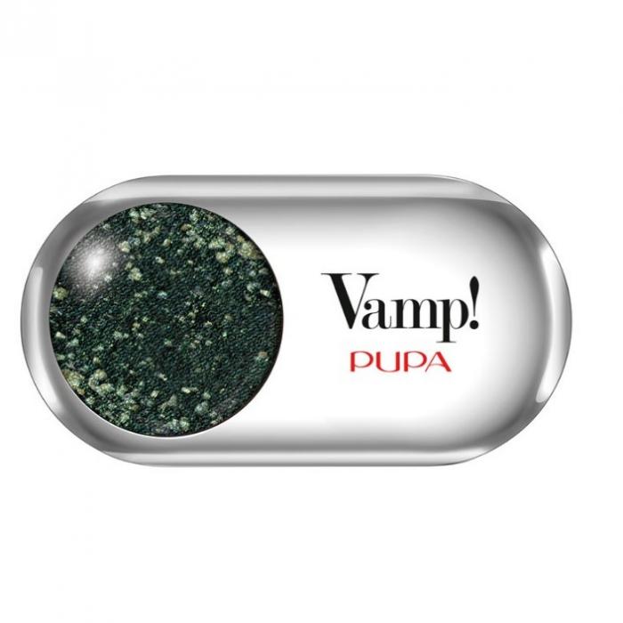 VAMP GEMS Тени для век переливчатые № 304 Лесная зелень