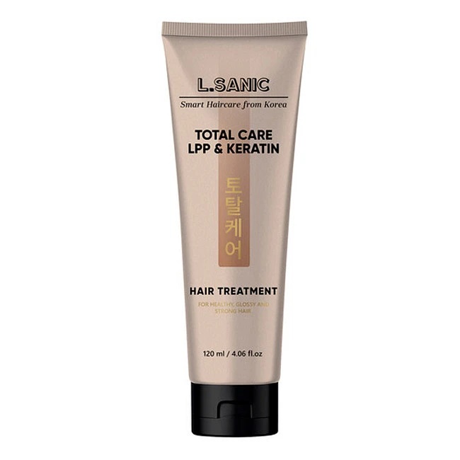 TOTAL CARE LPP & KERATIN HAIR TREATMENT Маска для волос с липопротеинами  120 мл