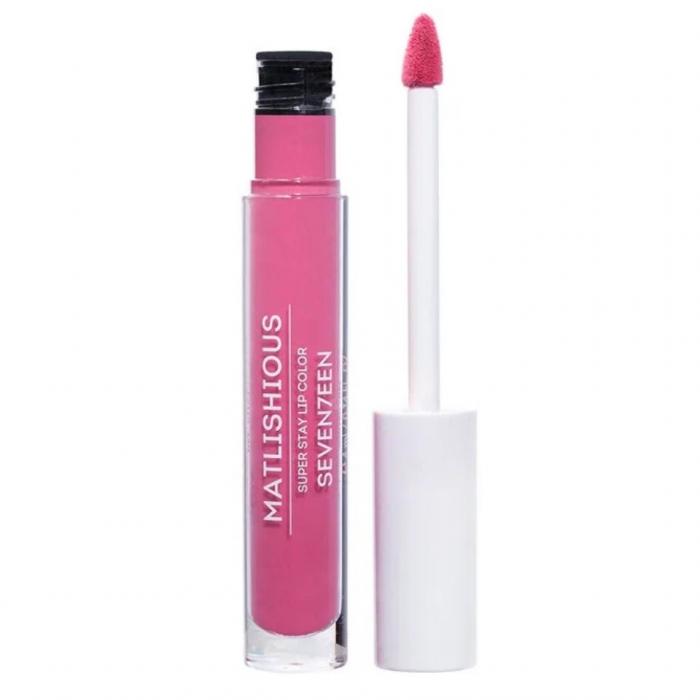 MATLISHIOUS SUPER STAY LIP COLOR Помада-блеск жидкая № 18 лесная ягода