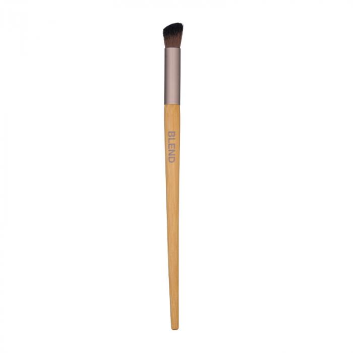 BLEND BRUSH BAMBOO HANDLE Кисть для растушевки скошенная 