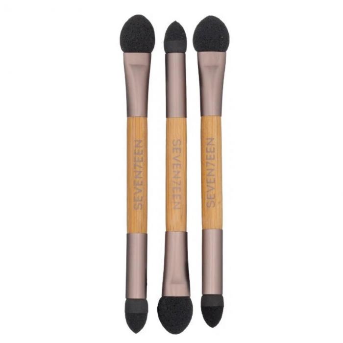 EYESH SPONGE APPL BAMBOO Набор из 3 аппликаторов для теней  