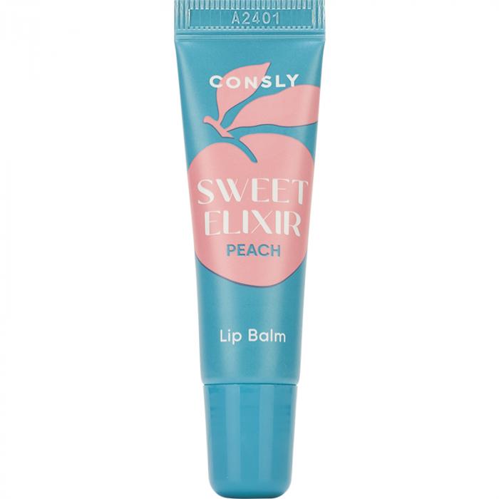 SWEET ELIXIR Бальзам для губ  с экстрактом персика 10 мл
