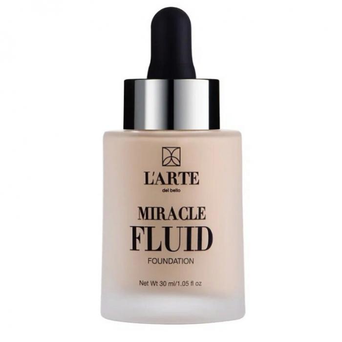 MIRACLE FLUID Тональный флюид для лица № 1W