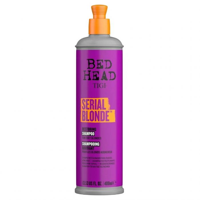 BED HEAD SERIAL BLONDE Шампунь восстанавливающий для блондинок 400 мл