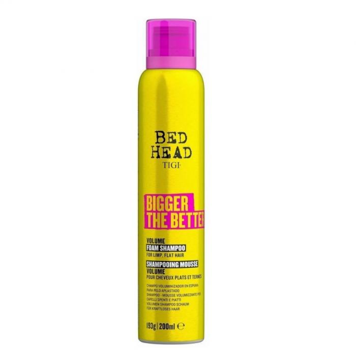 BED HEAD BIGGER THE BETTER  Шампунь - мусс для объема волос  200 мл