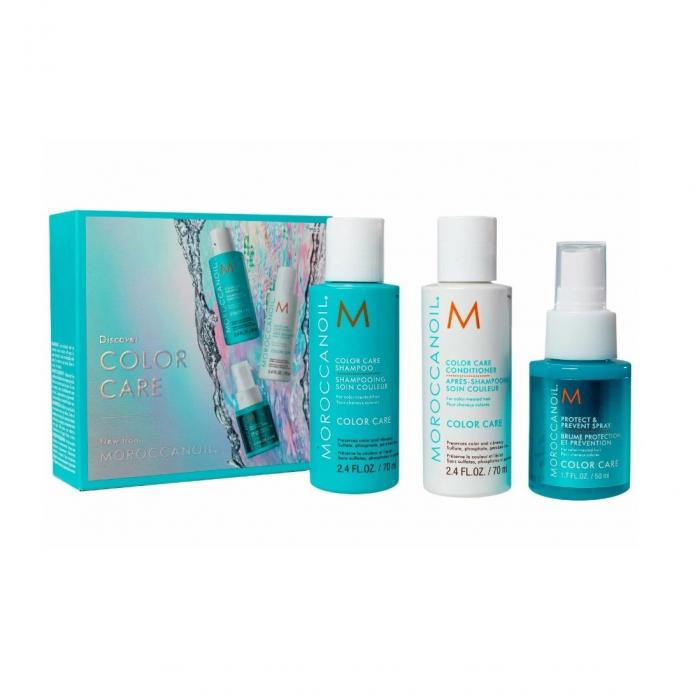 Набор DISCOVER Color Care Kit (шампунь 70 мл + кондиционер 70 мл + спрей 50 мл)