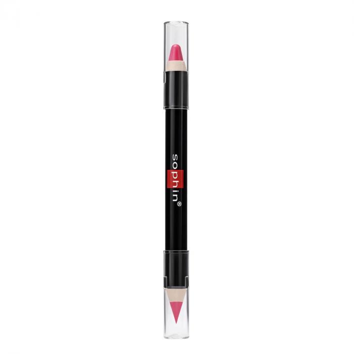 LIPSTIK&LIP LINER 2 IN 1 Помада-карандаш для губ   № 08
