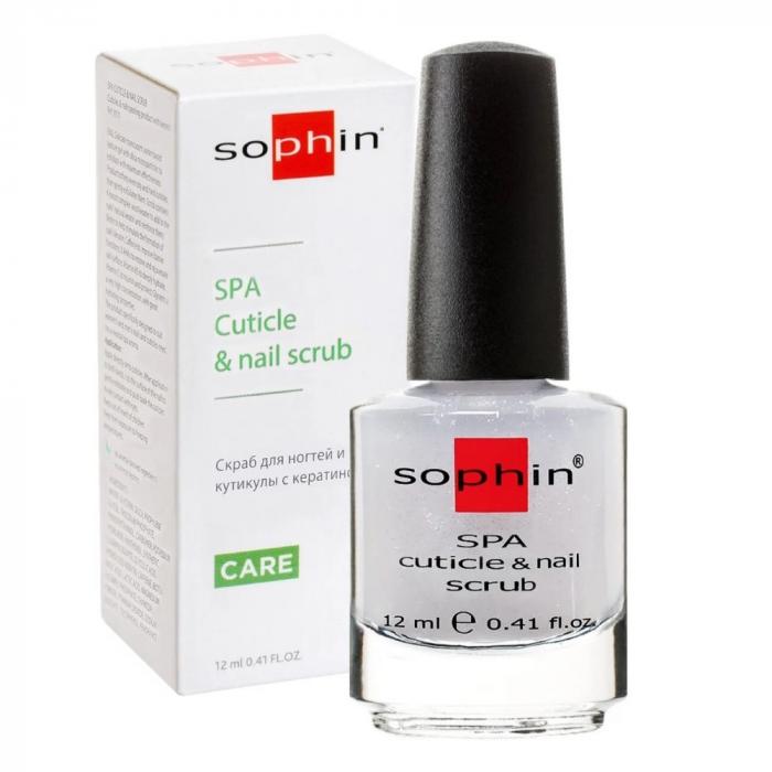 SPA CUTICLE NAIL SCRUB  Скраб для кутикулы и ногтей с кератином 12 мл